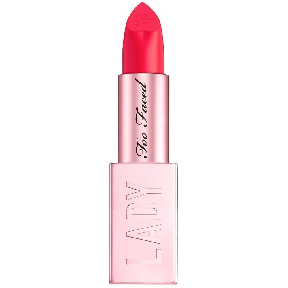 TOO FACED Lady Bold Em-Power Pigment Lipstick Unafraid #08 4g NEW IN BOX